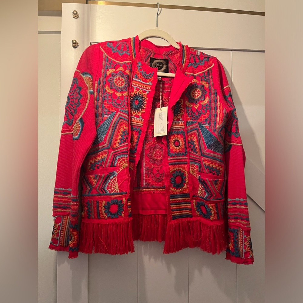NWT Johnny Was Tamsin Fringe Jacket